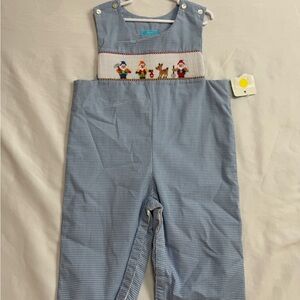 NWT smocked Snow White Longall